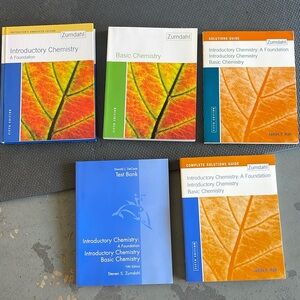 Chemistry series. Instructors guide, student book, solutions guide, test bank.